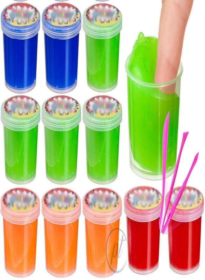 Promote مجموعة سلايم شفافة كريستالية مكونة من 15 قطعة + 3 أدوات، لعبة سلايم جيلي مقرمشة للأطفال، فائقة النعومة وغير لزجة، هدايا حفلات سلايم بوبا للبنات والأولاد، ألعاب لتخفيف التوتر - Image 5